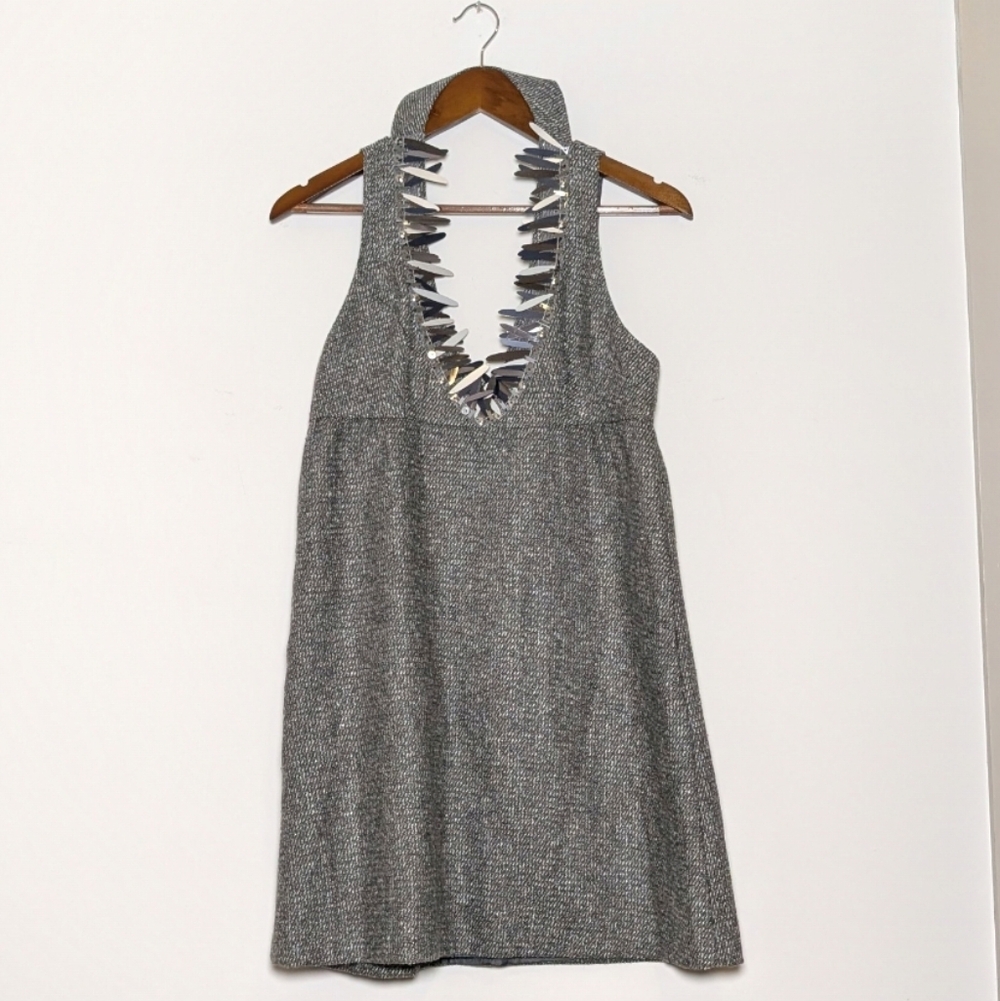 Anna Sui‎ For Target Halter Tweed Mini Skirt Size Small